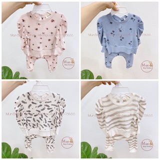 Bộ thu đông dài tay cho bé gái / Bộ xuất dư cho bé gái