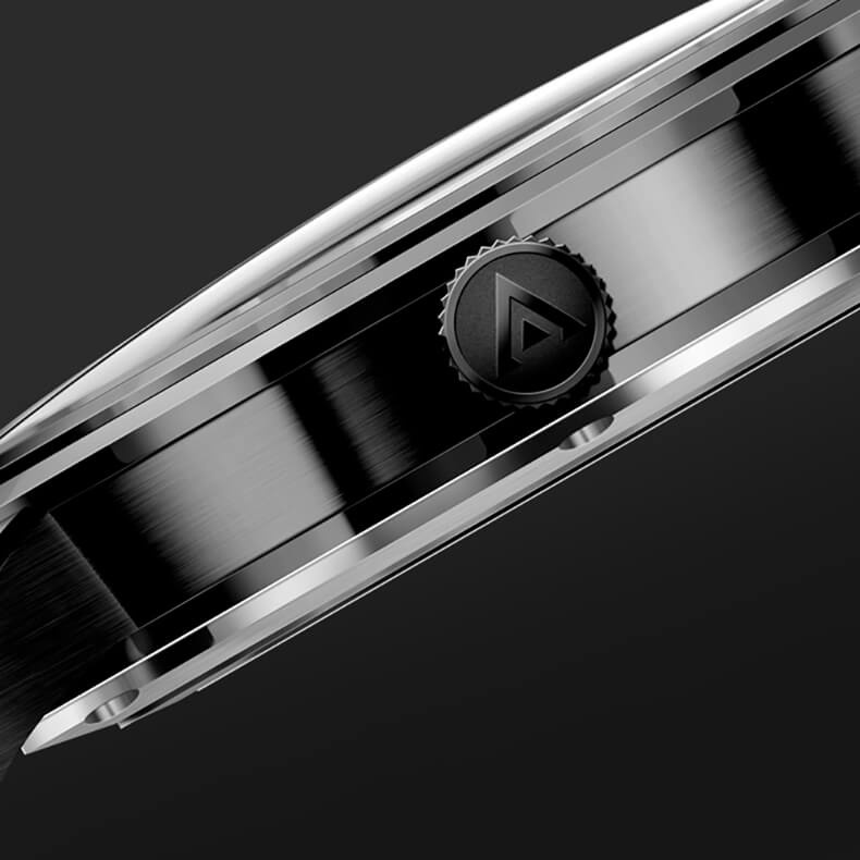 Đồng Hồ Nam AOUKE AK07-3 Chính Hãng BH 24T Chịu Nước 50m Kính Chống Xước Dây Da Cao Cấp (Máy Cơ Tự Động)