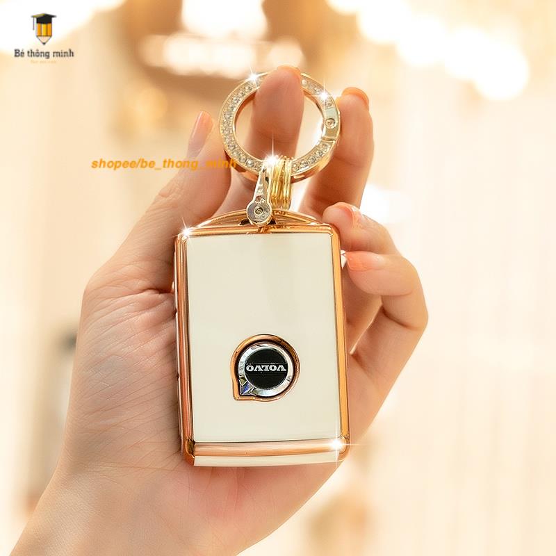 Ốp khóa xe ô tô Volvo xc60 key case s90 car s60xc40  xc90 v60 sang trọng