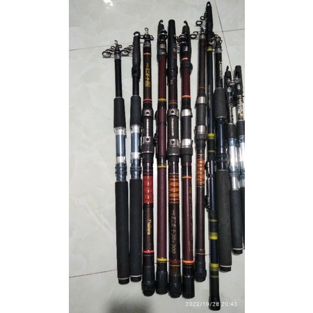 cần rút mini Nhật bãi khoen bas Fuji