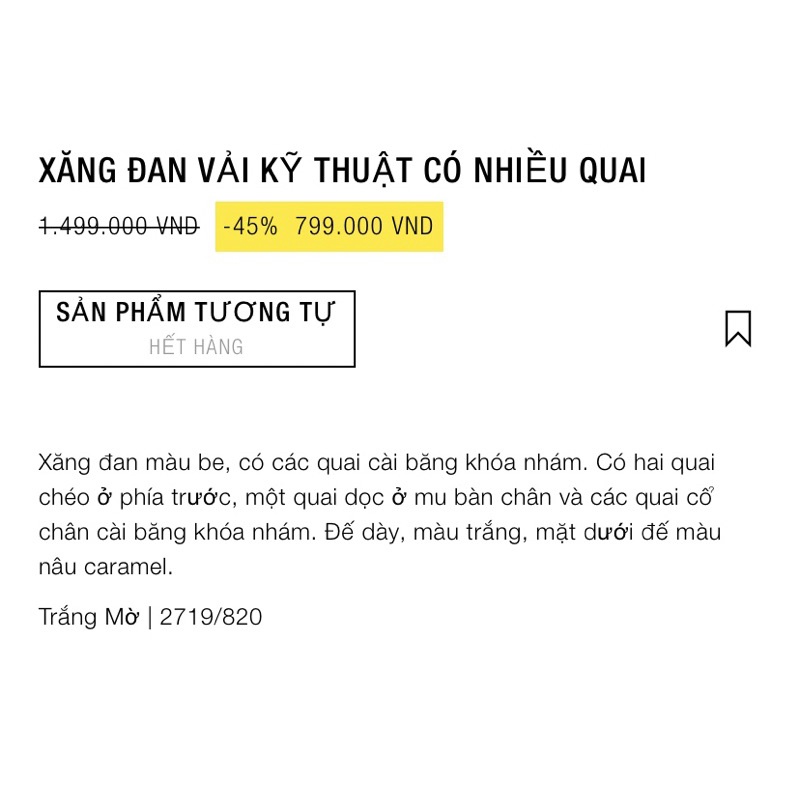 Giày sandals Zara authentic TECHNICAL WITH STRAPS