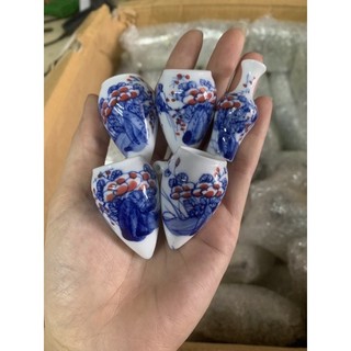 Cóng khuyên vẽ tay tàu tặng kèm tai cật