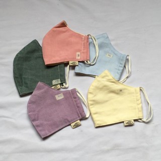 [ ẢNH THẬT ] Khẩu Trang Vải Linen 2 Lớp - Greenlife