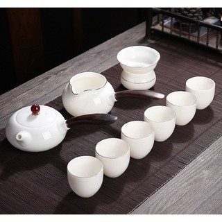 bộ ấm chén bạch định thấu quang