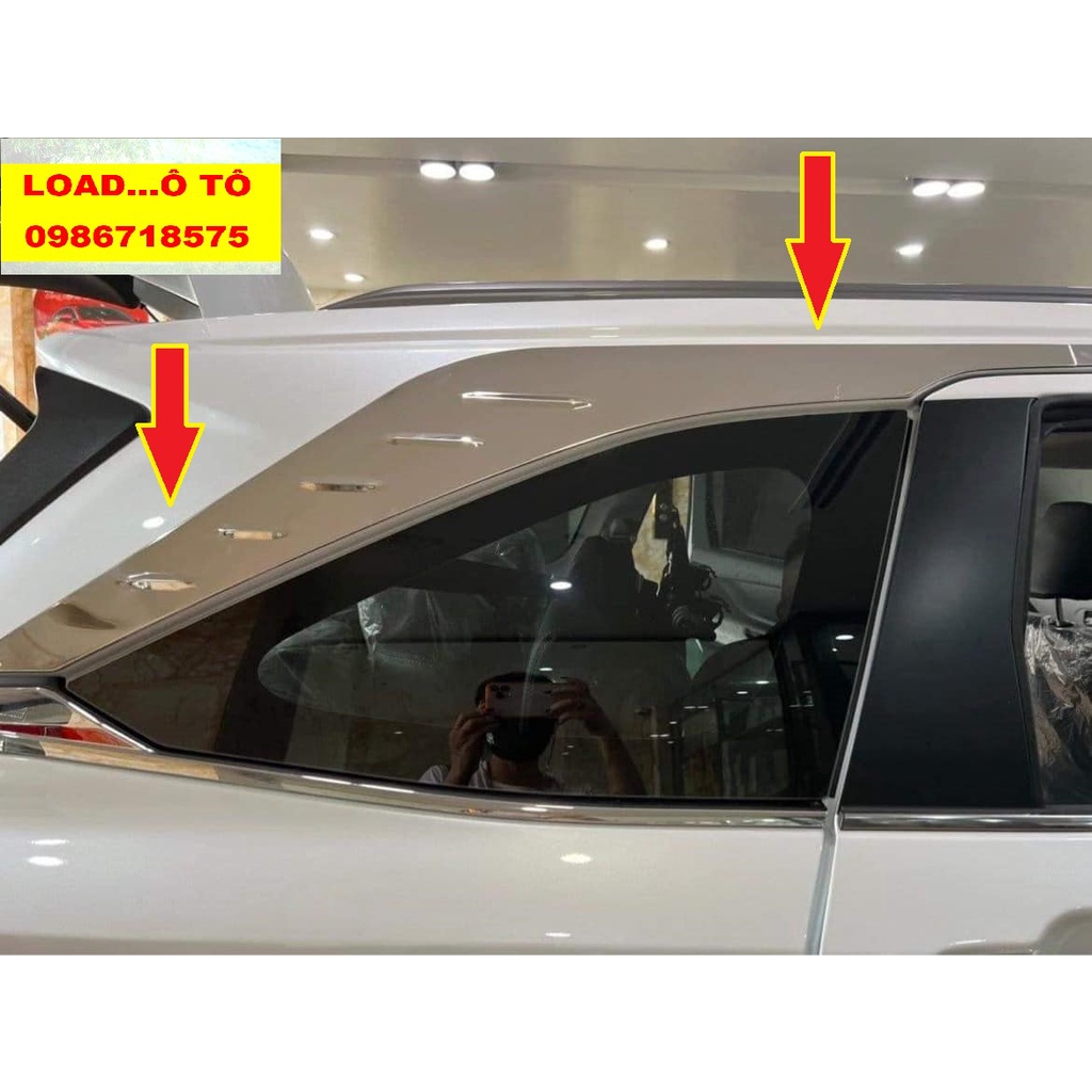Ốp Nẹp Viền Cong Kính Xe Toyota Veloz Cross 2022-24 Bản To Full Sau Cao Cấp