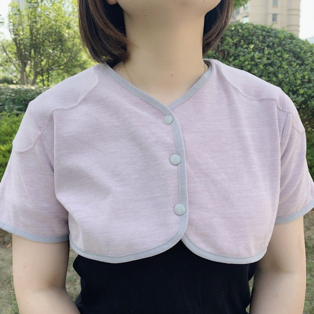 Đệm Vai Cotton Nguyên Chất Lót Cột Sống Giữ Ấm Cho Phụ Nữ Trung Niên