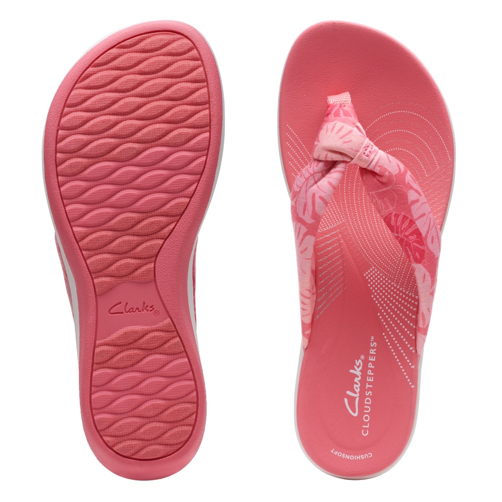 Dép Nữ Clarks Arla Glison màu Coral Print