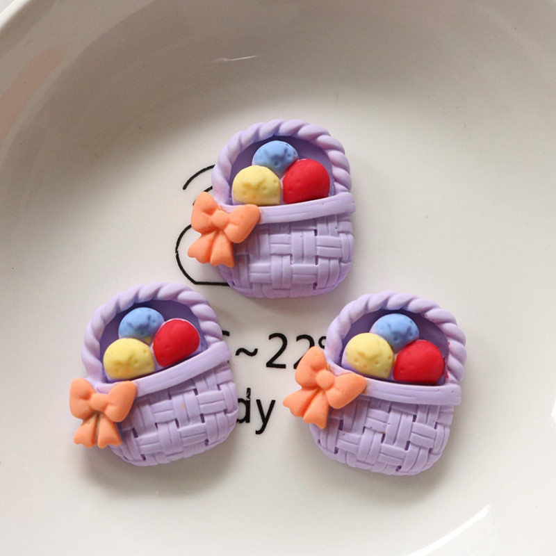 Set 10 Kẹp Tóc Nhựa Hình Hoa Tulip Dễ Thương Cho Bé