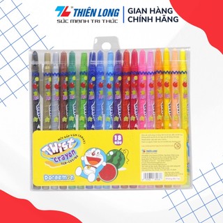 Bút sáp vặn tcr-c05/do 18 màu chính hãng