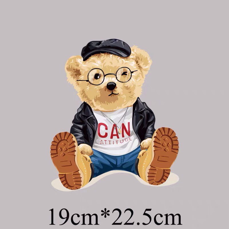 Hình ủi , hình ép nhiệt - Mẫu Gấu nhiều loại