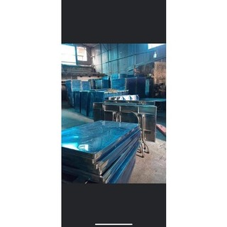 ( Xưởng sản xuất) bàn ăn inox chữ nhật