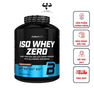 Biotechusa iso whey zero bổ sung 100% whey isolate tinh khiết và cao cấp