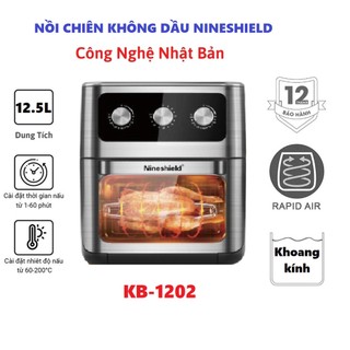 Nồi chiên không dầu nineshield 12.5 l kb-1202