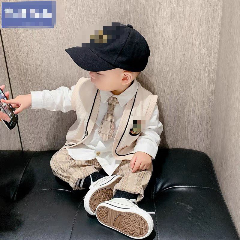 Sét công tử 4 chi tiết của bé trai 8-18kg