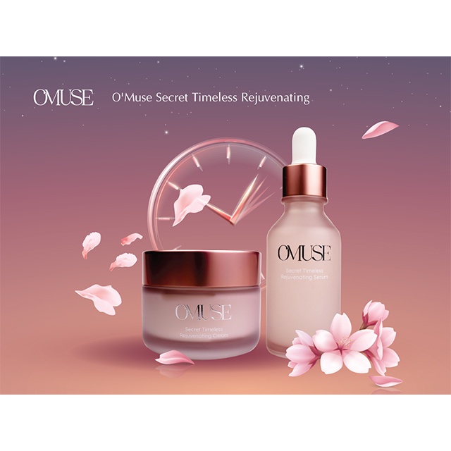 Kem dưỡng da chống lão hóa và cấp ẩm OMUSE Secret Timeless Cream 50ml