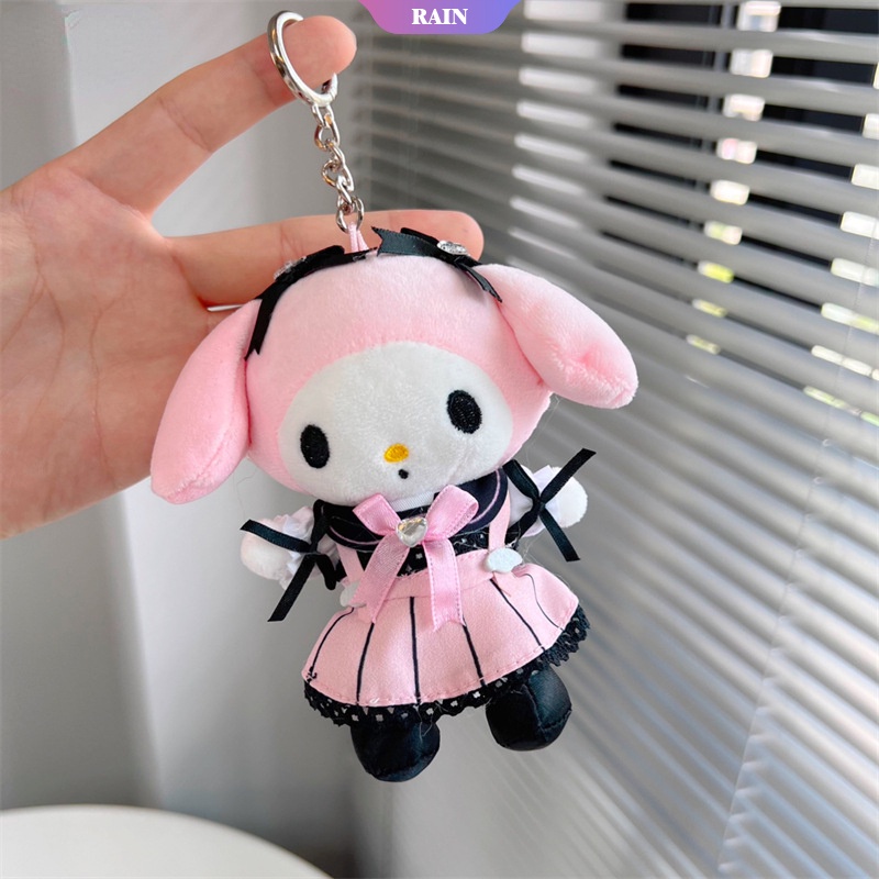 SANRIO Thú Nhồi Bông Hình Nhân Vật Cinnamoroll Kuromi Lolita 14cm Trang Trí Ba Lô [RAIN]