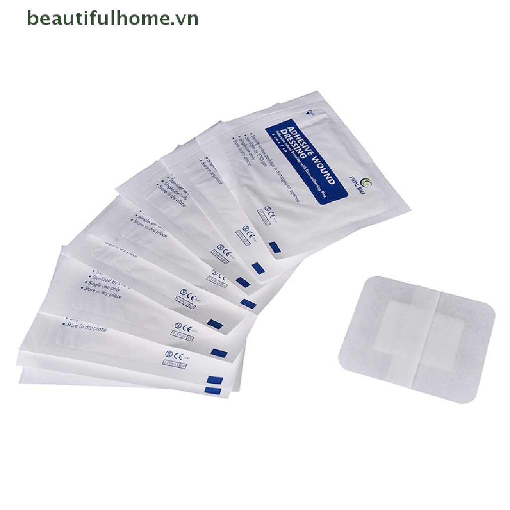 Set 10 Băng Keo Cá Nhân Bằng Vải Không Dệt Kích Thước 6x7cm