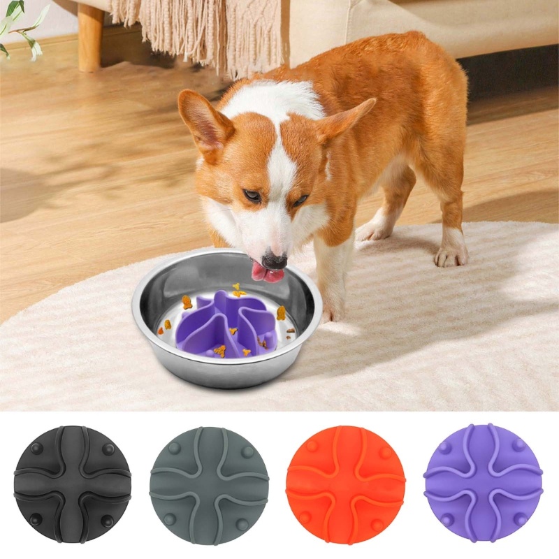 Be > Cat Slow Feeder Pad Pet Slow Feeding Lick Mat Dog Lick Pad Dog Bowl Lick Mat