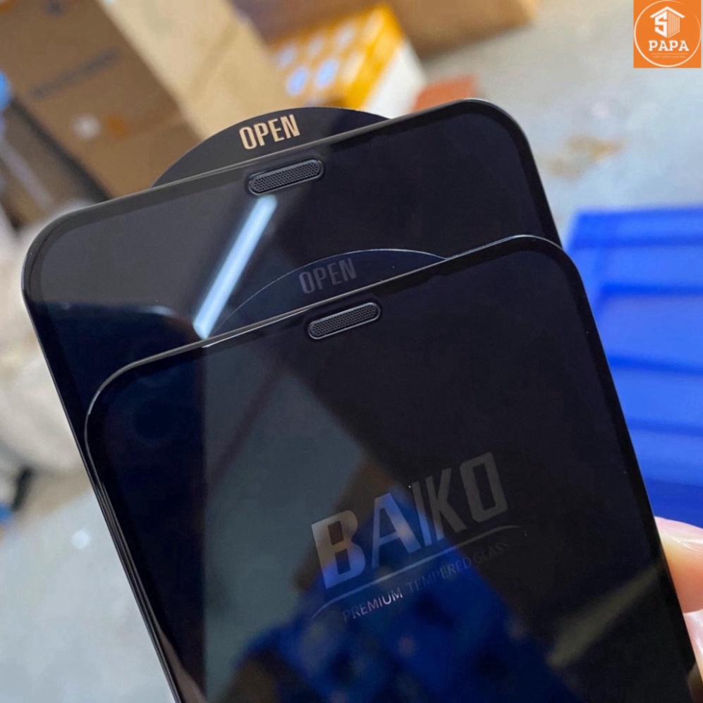 Cường lực Baiko iphone 14 Pro Max 14Plus 14Pro 13 Pro Max 12 Pro Max 11 Pro Max 11Pro Xs max x 7Plus 8Plus Full màn