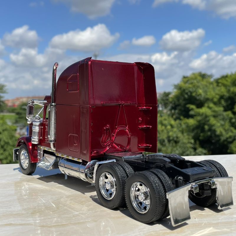 Xe mô hình đầu kéo container hợp kim 1:32