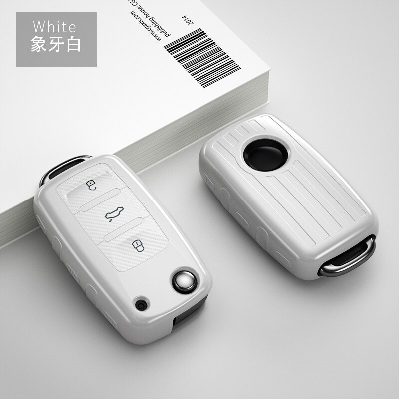 Vỏ Bảo Vệ Chìa Khóa Xe Hơi Volkswagen VW Passat Golf 6 Jetta Bora Polo Sagitar Tiguan Lavida Santana Touran C-Rek