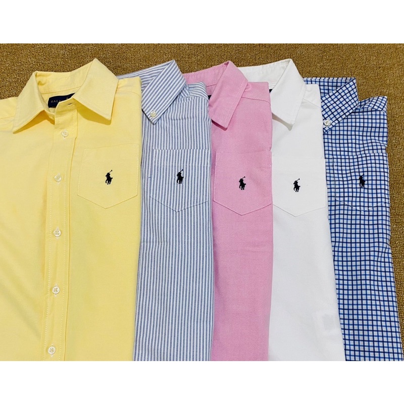 Áo sơ mi polo bé trai, dư xịn