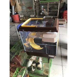 lồng hamster nắp kiếng nhỏ