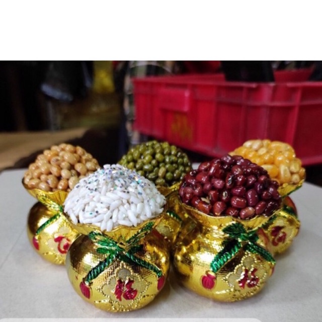Ngũ đậu trang trí tháp tỏi