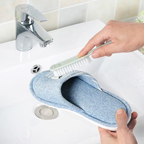 Bàn Chải Nhựa Giặt Quần Áo Tiện Dụng, Bàn Chải Giặt Giầy Cán Dài Đa Năng