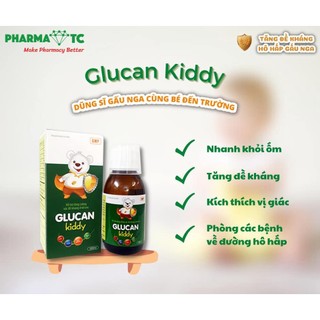 Siro tăng sức đề kháng Glucan Kiddy, 100ml