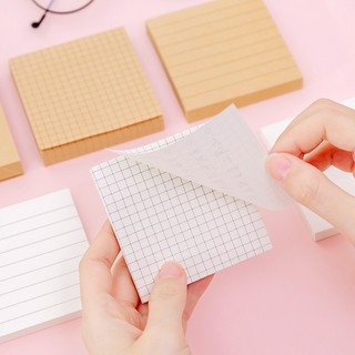 Giấy ghi chú ô vuông kẻ ngang, giấy note 80 trang