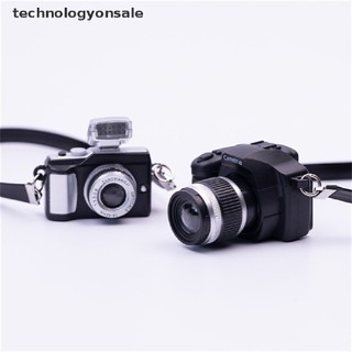 Móc khóa xe hơi mini hình camera có đèn led nhiều màu sắc