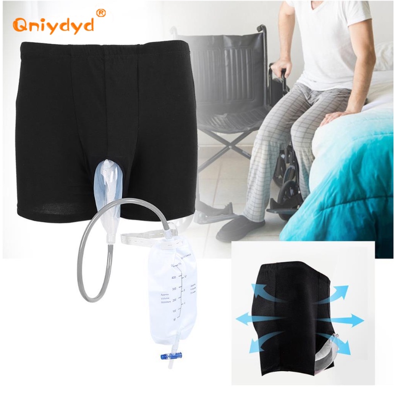 Phiên Bản Nâng Cấp Của Túi Đeo Chân Bằng Silicon Đi Tiểu Cho Người Già Đứng Và Đi Bộ Sưu Tập Nước Tiểu