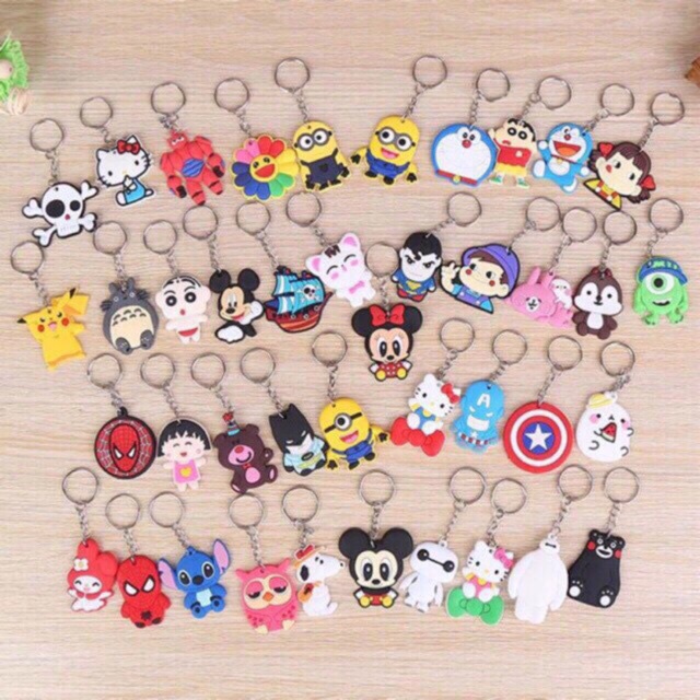Móc khóa nhiều hình  CUTE dễ sử dụng an toàn chất lượng