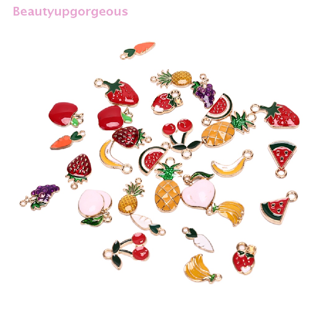 Set 30 Mặt Vòng cổ Trái Dứa Tráng Men DIY