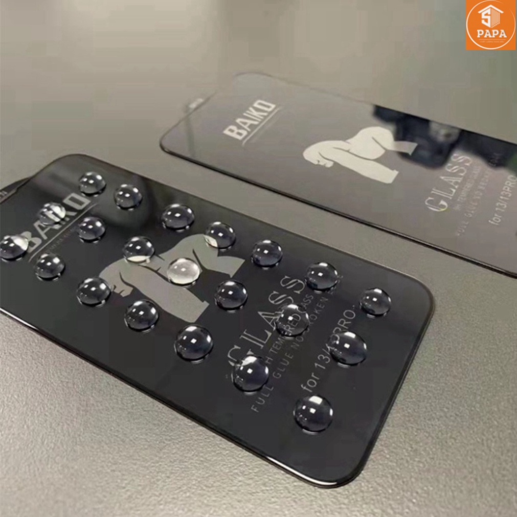Cường lực Baiko iphone 14 Pro Max 14Plus 14Pro 13 Pro Max 12 Pro Max 11 Pro Max 11Pro Xs max x 7Plus 8Plus Full màn