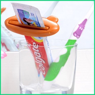 Animal Toothpaste Cream Squeezer Multipurpose Toothpaste Squeeze Roll for Kids Frog Panda Bear Pattern Tube jiwvn jiwvn