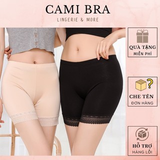 Quần mặc trong váy, quần lót cotton ôm mông chống co cao cấp C02