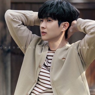 Áo khoác cotton cardigan
