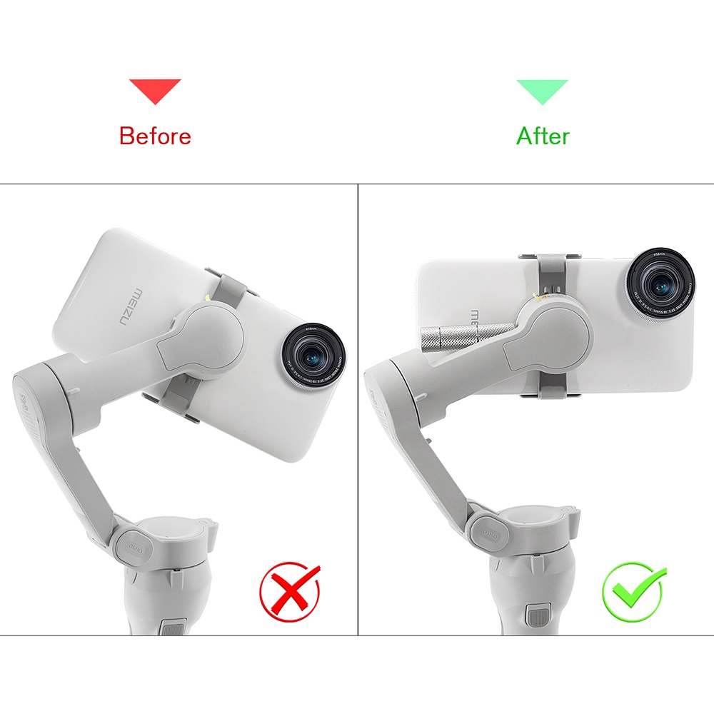 Tay Cầm Chống Rung M3 50g Bằng Thép Không Gỉ Cho DJI OM 4 / OSMO Mobile 3