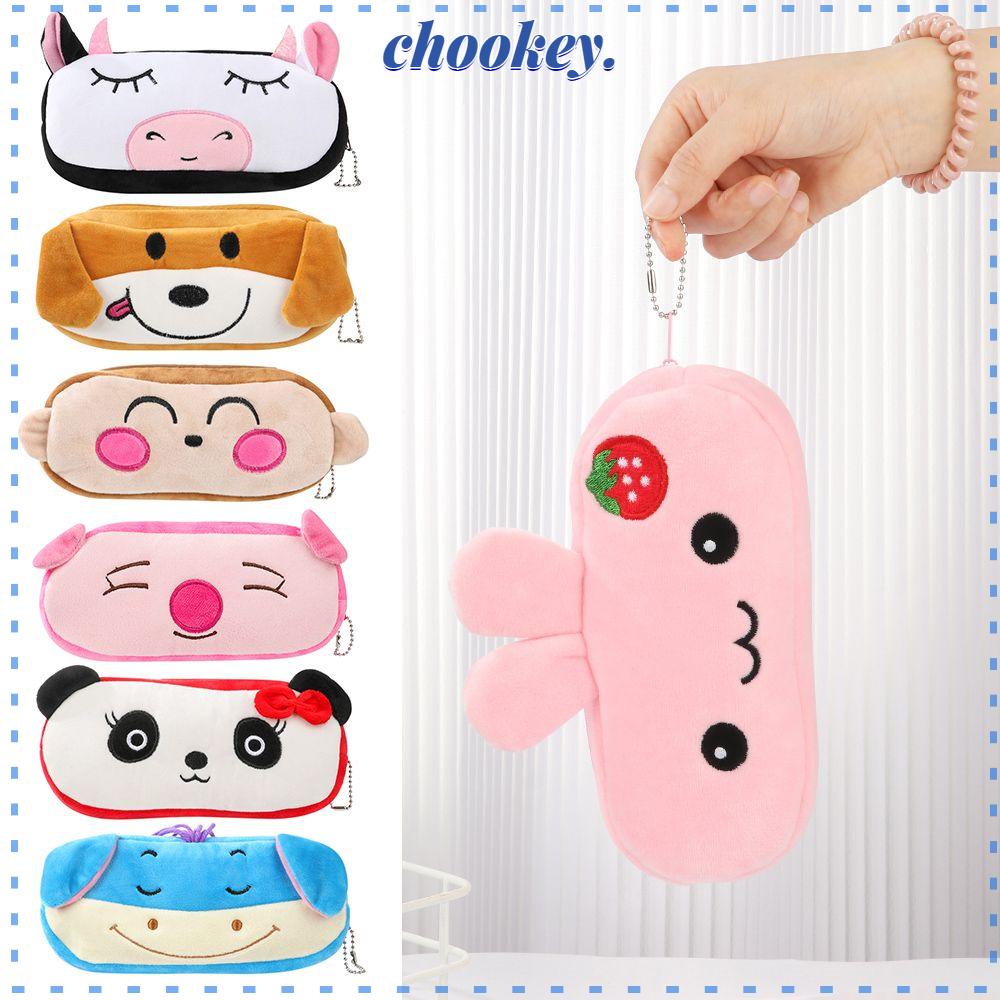 Túi Đựng Bút Hình Thú Nhồi Bông Đáng Yêu Ốp