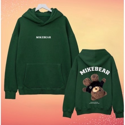 Áo Hoddie Mikenbear Chất Vải Nỉ Bông Dày Siêu Ấm Chất Fom Dáng Unisex - Min Unisex