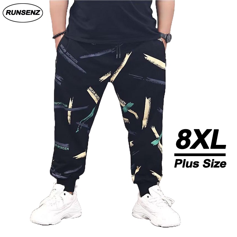 Quần Jogger Plus Size Phong Cách Hàn Quốc Cho Nam Size XL-8XL
