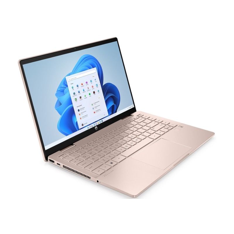 [Mã ELHP10 giảm đến 1TR5] Laptop HP Pavilion X360 14-ek0058TU (6L295PA)/ Vàng/ Intel Core i3-1215U (up to 4.4Ghz, 10MB)