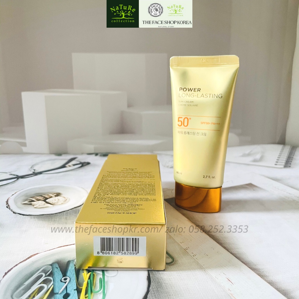 Mua Kem chống nắng lâu trôi THEFACESHOP NATURAL SUN ECO POWER LONG ...