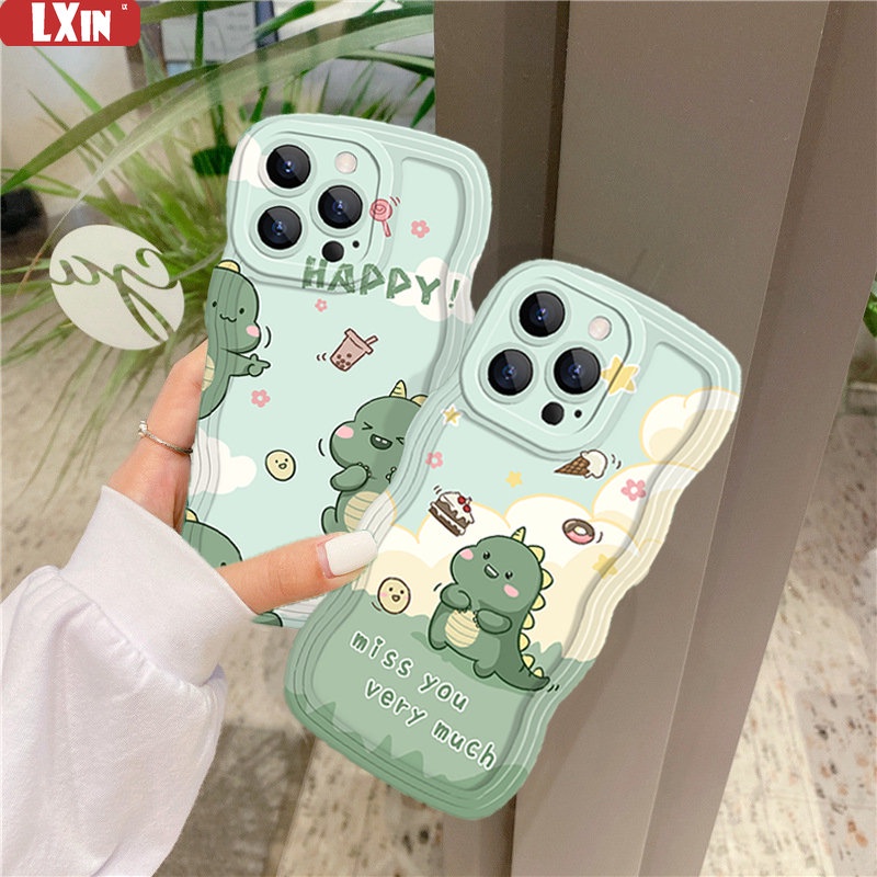 Ốp Điện Thoại Hình Quái Vật Dễ Thương Cho Realme 10 C33 C30 C31 C35 C21Y C25Y C21 C11 C25 C17 C15 C12 C3 C2 Realme 8i 7i 5 5i 6i 7Pro