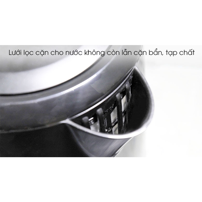 Bình đun siêu tốc Electrolux 1.7 lít EEK3505-HÀNG CHÍNH HÃNG