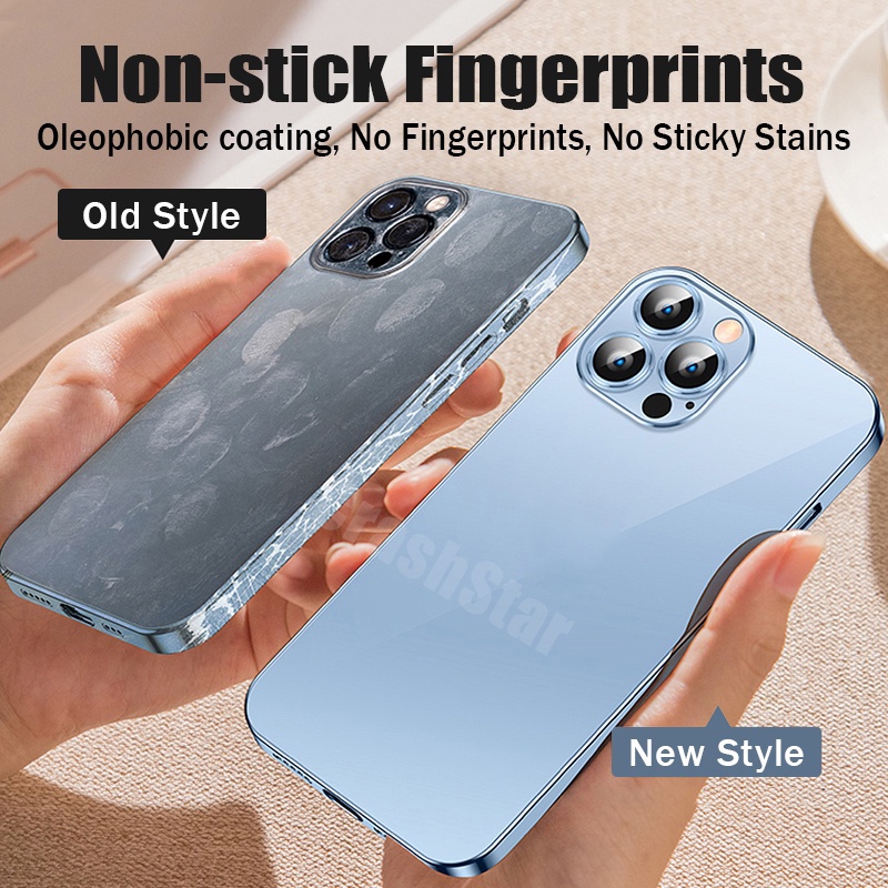 Ốp Điện Thoại Chống Rơi Bảo Vệ Ống Kính Máy Ảnh Cho iPhone 14 13 12 11 Pro Max Mini XS XR X 8 7 6 6S Plus SE 2020