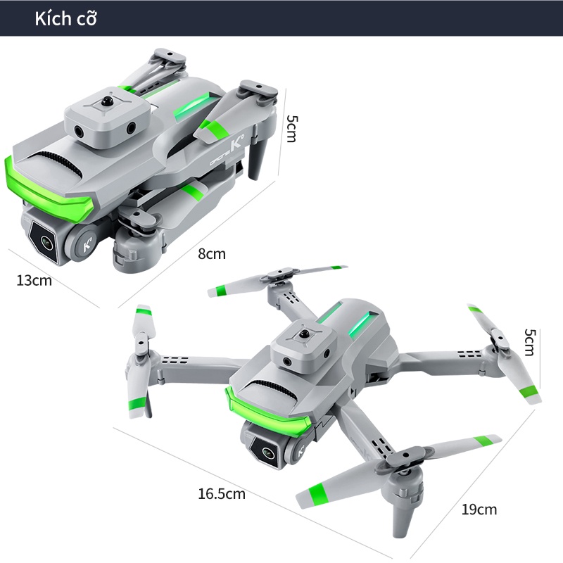 Flycam XT5pro 2023 camera 4k UHD Drone tự động tránh chướng ngại vật cầm tay nhu yếu phẩm du lịch Drone