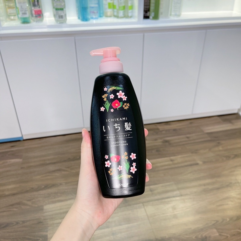 Bộ dầu gội xả ICHIKAMI thảo dược Nhật Bản